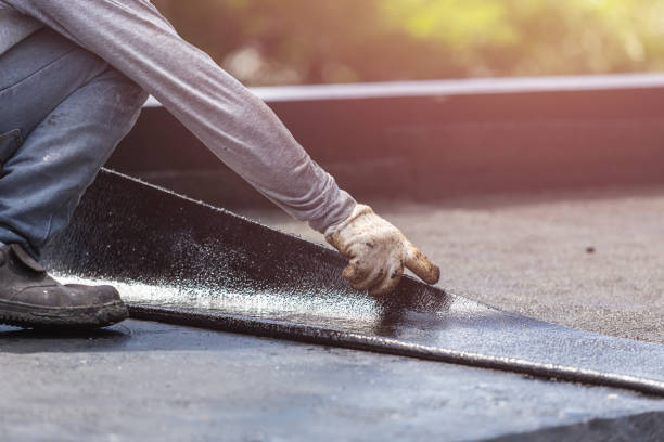 Professional Waterproofing technician working in Groveport, OH